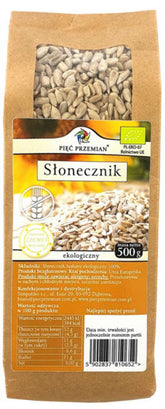 Semințe de floarea-soarelui BIO fără gluten 500g CINCI MODIFICĂRI